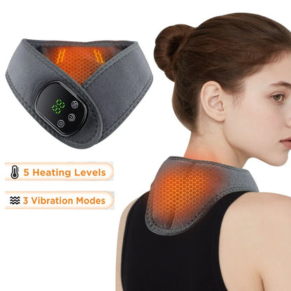 Hot Compress Vibration Massage Ankle Guard Band